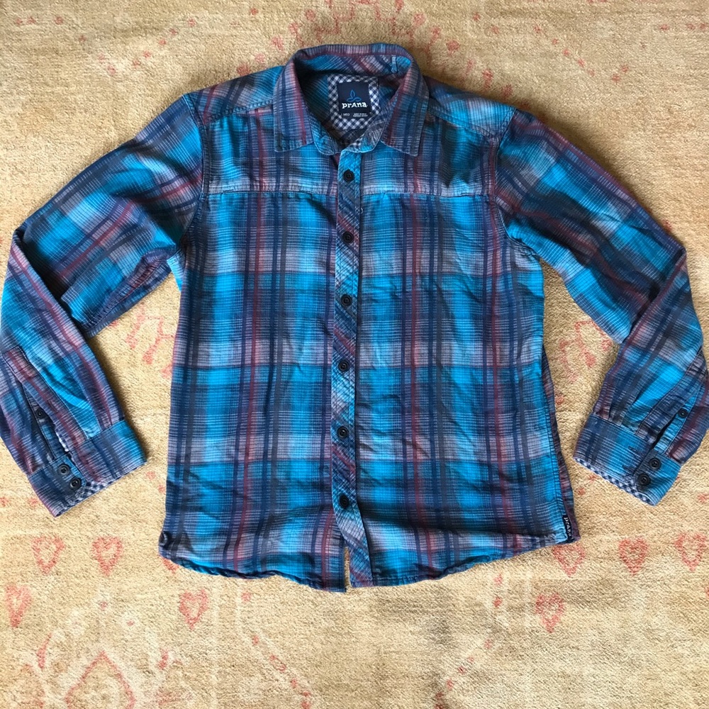 Prana long sleeve button up shirt